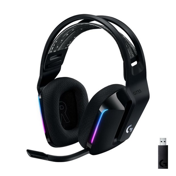 Buy Logitech G733 Gaming Headset Black Laptop and PC headsets