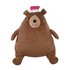 Rosewood Festive Giggling Bear Dog Toy