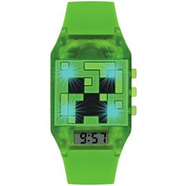 Minecraft Kids Green Digital Watch