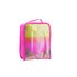 Neon Ombre Glitter Shaker Lunch Bag