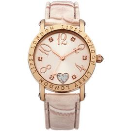 Lipsy Nude Coloured Leather Strap Watch