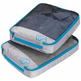Go Travel Large Capacity Packing Cubes - Set of 2