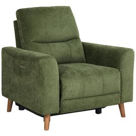 Argos Home Ezra Fabric Recliner Chair - Green