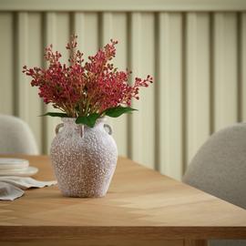 Argos Home Artificial Red Berry in Resin Vase