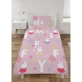 Miffy Pink Kids Bedding Set - Single