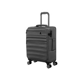 IT Luggage 8 Wheel Soft Suitcase - Charcoal