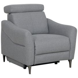 Argos Home Elias Fabric Recliner Chair - Grey