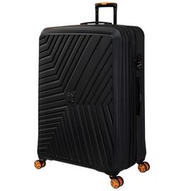 IT Luggage Expandable 8 Wheel Hard Suitcase - Black
