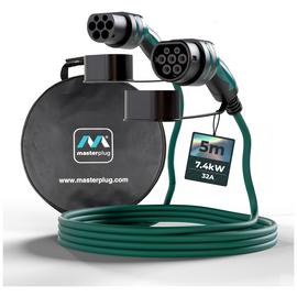Masterplug Mode 3 7kW 32A 5m EV Charging Cable and Case