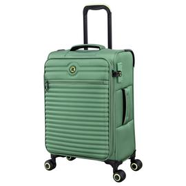 IT Luggage Expandable 8 Wheel Soft Suitcase - Small, Green