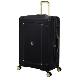 IT Luggage Expandable 8 Wheel Hard Suitcase - Large, Black
