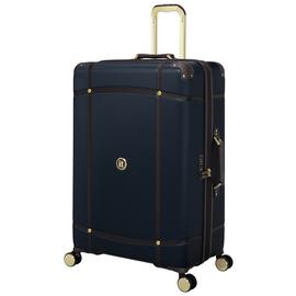 IT Luggage Expandable 8 Wheel Hard Suitcase - Large, Blue