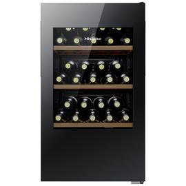 Hisense RW12D4NWG0 96 Litre Drinks Wine Cooler – Black