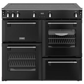 Stoves 100cm Dual Fuel Range Cooker - Black