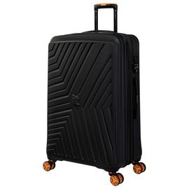 IT Luggage 8 Wheel Hard Suitcase - Large, Black