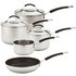 Meyer 5 Piece Stainless Steel Induction Pan Set.