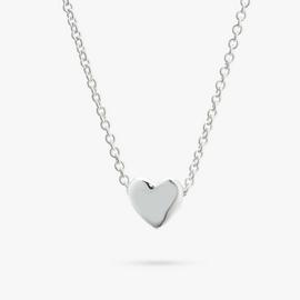 Revere Sterling Silver Mini Heart Pendant Necklace