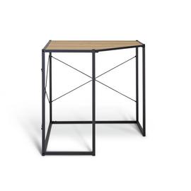 Argos Home Loft Living Corner Office Desk - Light Oak Effect