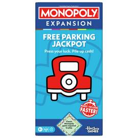Hasbro Monopoly Free Parking Jackpot Expansion Game