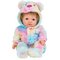Chad Valley Tiny Treasures Rainbow Teddy All-in-One Outfit