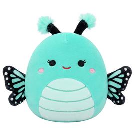 Squishmallows 7.5 inch Hydrangea Teal Butterfly Plush