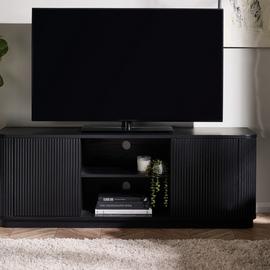 Julian Bowen Louis 2 Door TV Unit - Black