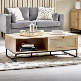 Julian Bowen Padstow 2 Drawer Coffee Table
