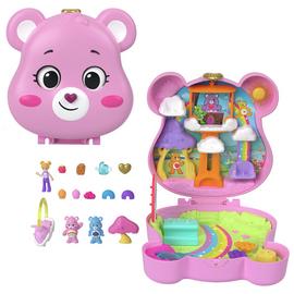 Polly Pocket x Care Bears Dolls & Playset with Toy Car