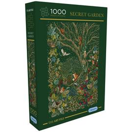 Gibsons The Art File Secret Garden 1000 Piece Puzzle