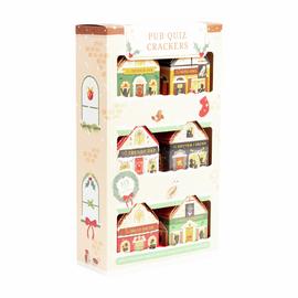 Professor Pack of 6 Puzzle Pub Quiz Trivia Crackers