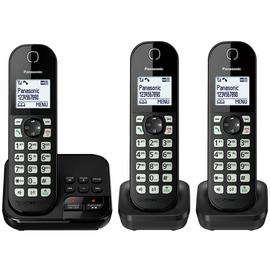 Panasonic KX-TGC463EB Cordless Phone & Answer Machine Triple