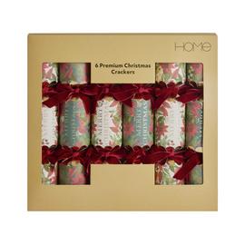 Argos Home Pack of 6 Premiuim Christmas Cracker