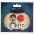 Harry Potter Harry & Hedwig Button Badge Set