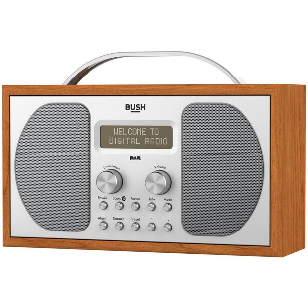 Buy Bush DAB Bluetooth Wooden Radio, Radios and clock radios