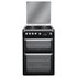 Hotpoint HUG61K 60cm Double Oven Gas CookerBlack
