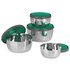 GOURMETmaxx 4 Piece Stainless Steel Bowl Set