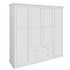 Argos Home Canterbury 4 Door 2 Drawer Wardrobe - White