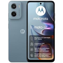 SIM Free Motorola e15 64GB Mobile Phone - Misty Blue