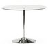Furnoko Orbit Glass 4 Seater Table - Clear