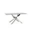 Furnoko Kalmar Glass 4 Seater Table - Clear