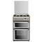 Hotpoint HUD61XS 60cm Double Oven Dual Fuel Cooker - S/Steel