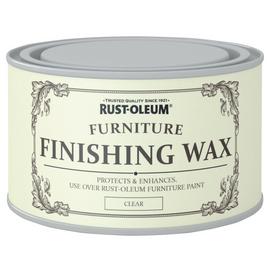 Rust-Oleum Finishing Wax Matt Paint 400ml - Clear