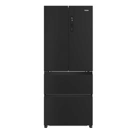 Haier HFR3718ENPT Fridge Freezer - Black