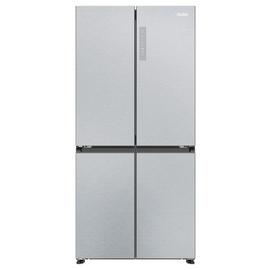 Haier HCR3818ENMG American Fridge Freezer - Silver