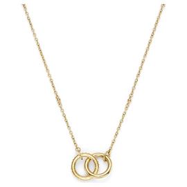 Olivia Burton Gold-Plated Interlock Necklace