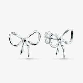 Revere Sterling Silver Knotted Bow Stud Earrings