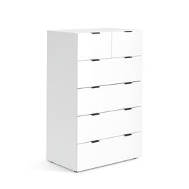 Habitat Zeke 6 Drawer Tallboy - White