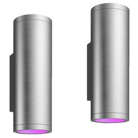 Philips Hue Appear Smart Outdoor LED Wall Light - Pack of 2