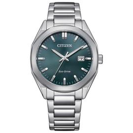 Citizen Men's Stainless Steel Green Dial Bracelet Watch
