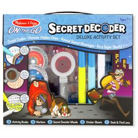Melissa & Doug Secret Decoder Deluxe Activity Kit